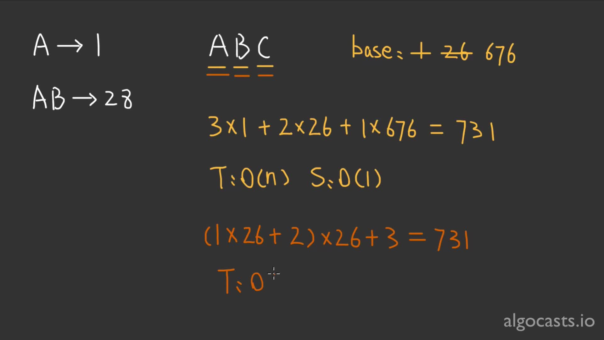 P198 Excel 表格的列编号