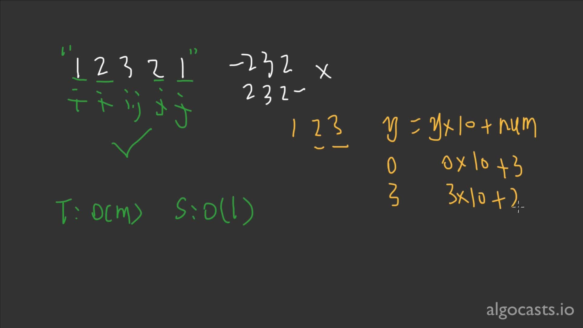 P13 回文数字判断